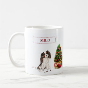 Tri-Colour King Charles Spaniel Funny Christmas Do Coffee Mug