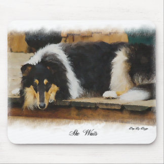 Tri-Colour Rough Collie Gifts Mouse Pad