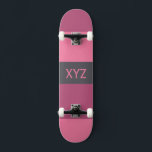 Tri-colour stripes custom skateboards<br><div class="desc">Change the text field to what you want. You can also change the font and its size and colour,  as well as add more text fields,  by using the "Customize it" function. See my store for more items with this design.</div>