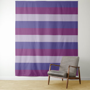 Tri-Colour Stripes pattern tapestries