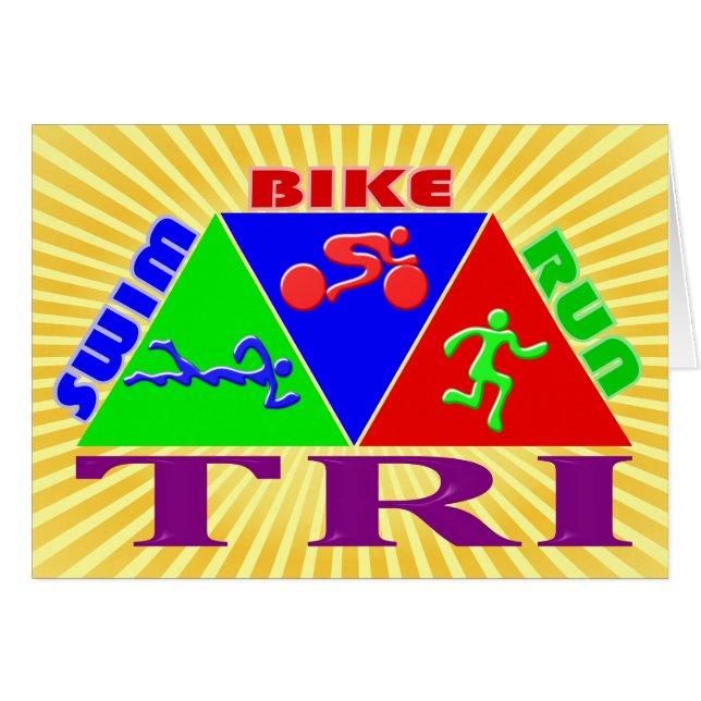 TRI conception de PYRAMIDE de course de vélo de (Devant horizontal)