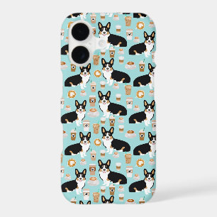 Tri Corgi Coffee - blue