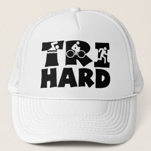 Tri Hard Trucker Hat