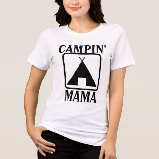 Tri-matière T-Shirt CAMPING EN TENTE MAMAN