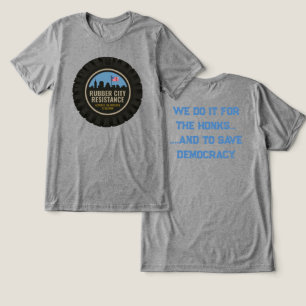 Tri-matière T-shirt Résistance en caoutchouc, deux côtés