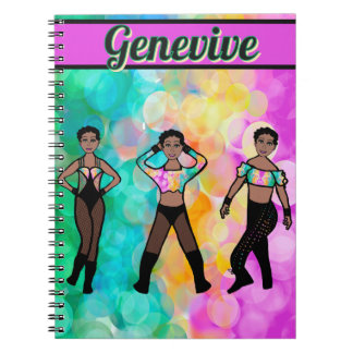 Tri-Styled Dancer Pastel & Black #1 Carnet