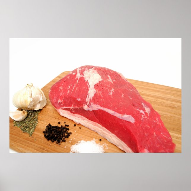 Tri Tip Roast And Species Poster (Front)