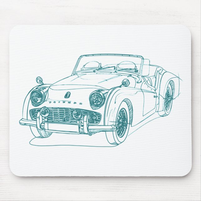 Tri TR3 Mouse Pad (Front)