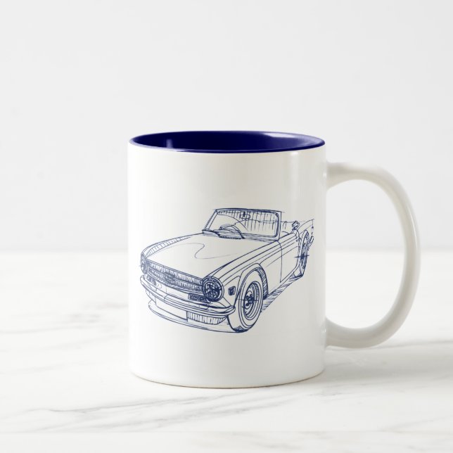 Tri TR6 Two-Tone Coffee Mug (Right)