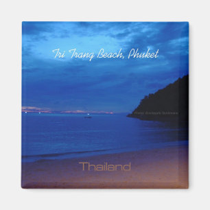Tri Trang Beach Phuket Thailand Photo Magnets