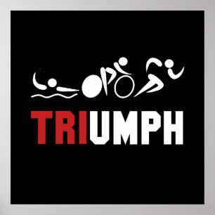 Tri Triumph Poster