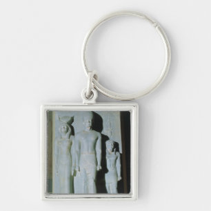 Triad of Menkaure Keychain