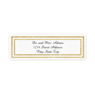 Triage de Parties scintillant Gold Chic - Étiquett