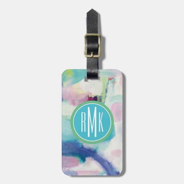 Trial and Airy Bright Luggage Tag (Front Vertical)