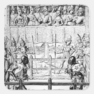 Trial by Ordeal - The Combat Square Sticker