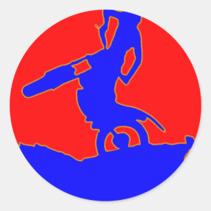 TRIAL CLASSIC ROUND STICKER