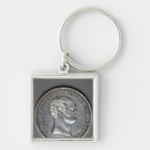 Trial for a Rouble of Constantine Pavlovich Keychain
