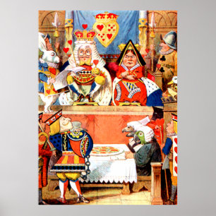 Trial of the Knave of Hearts in Wonderland Poster