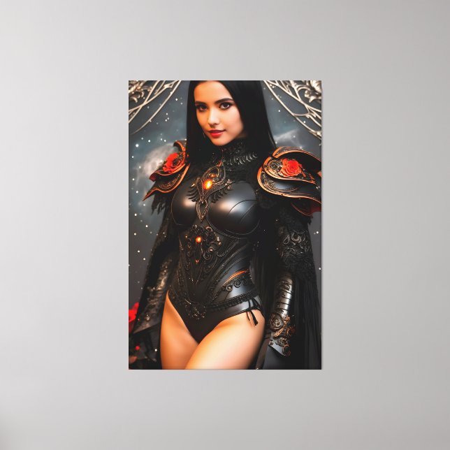 Trial of the Wild Roses 031 Canvas Print (Front)