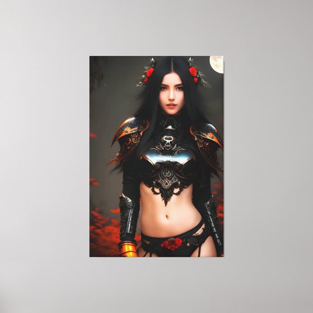 Trial of the Wild Roses 083 Canvas Print (Front)