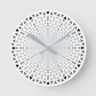 Triange - graphic wall clock