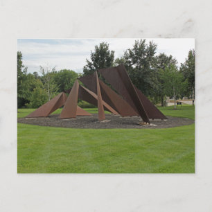 Triangle Art Installation Postcard