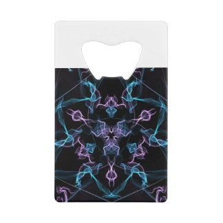 Triangle bleu et violet Mandala