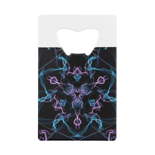 Triangle bleu et violet Mandala (Devant)