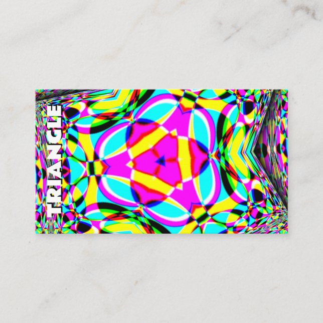 Triangle Business Card (Front)