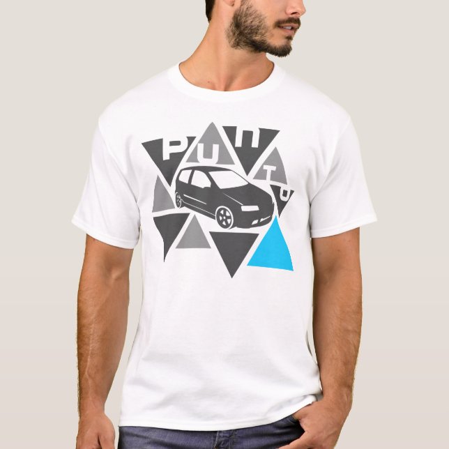 Triangle Car -Punto- T-Shirt (Front)