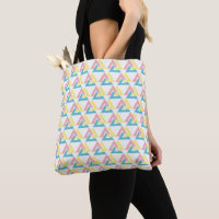 Triangle Celtic knot design    Tote Bag