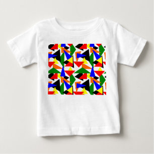 Triangle Collage Baby T-Shirt
