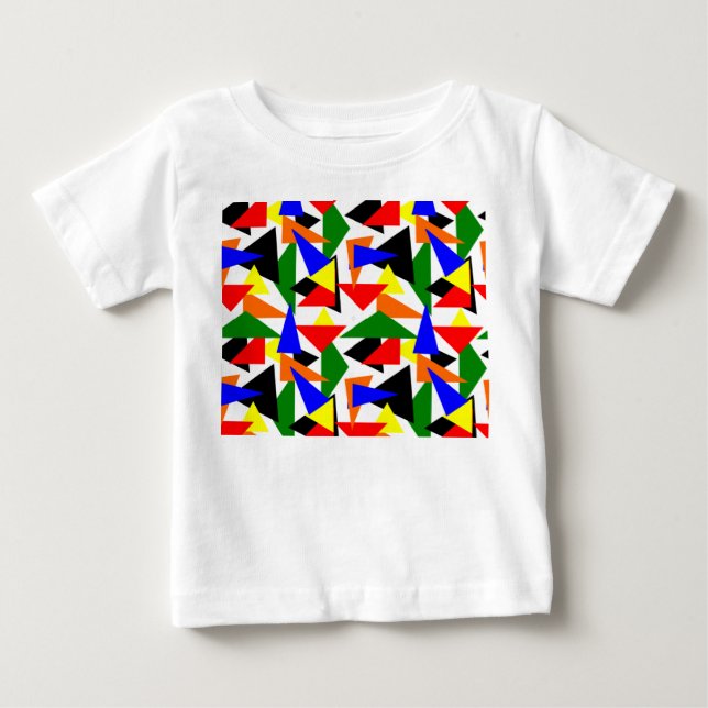 Triangle Collage  Baby T-Shirt (Front)