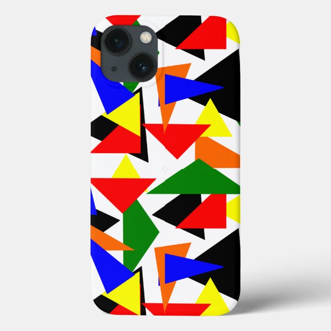 Triangle Collage  Case-Mate iPhone Case (Back)