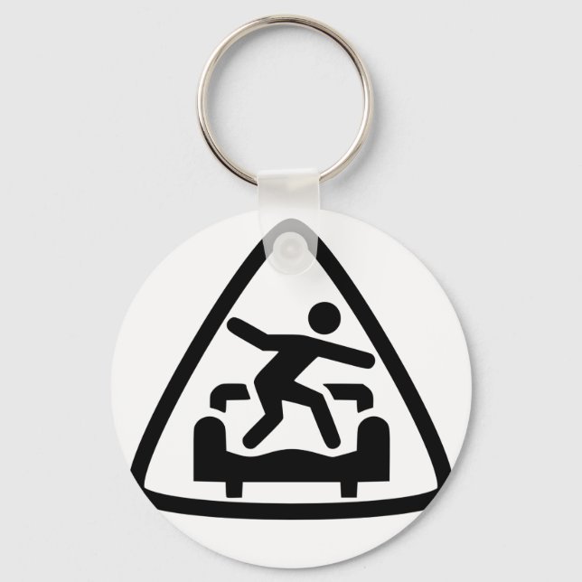 Triangle CS Key Wrangler Keychain (Front)