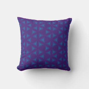 Triangle Cube-1 Throw Pillow