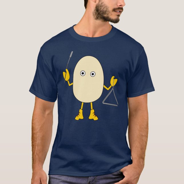 Triangle Egghead T-Shirt (Front)