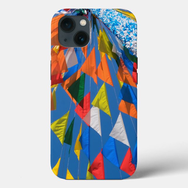 Triangle Flag Decoration Case-Mate iPhone Case (Back)