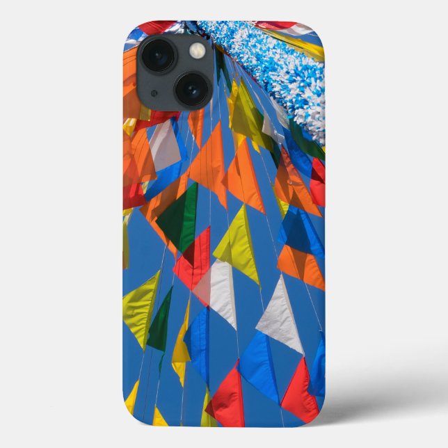 Triangle Flag Decoration Case-Mate iPhone Case (Back)