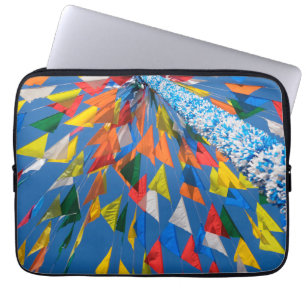 Triangle Flag Decoration Laptop Sleeve