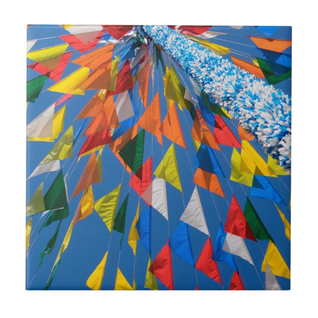 Triangle Flag Decoration Tile (Front)