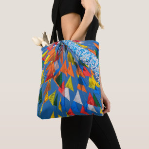 Triangle Flag Decoration Tote Bag