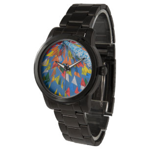 Triangle Flag Decoration Watch