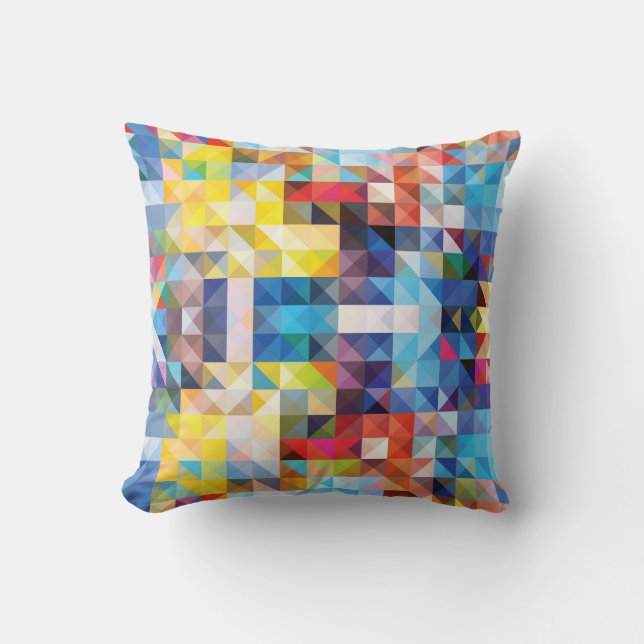 Triangle Geo Pillow (Front)