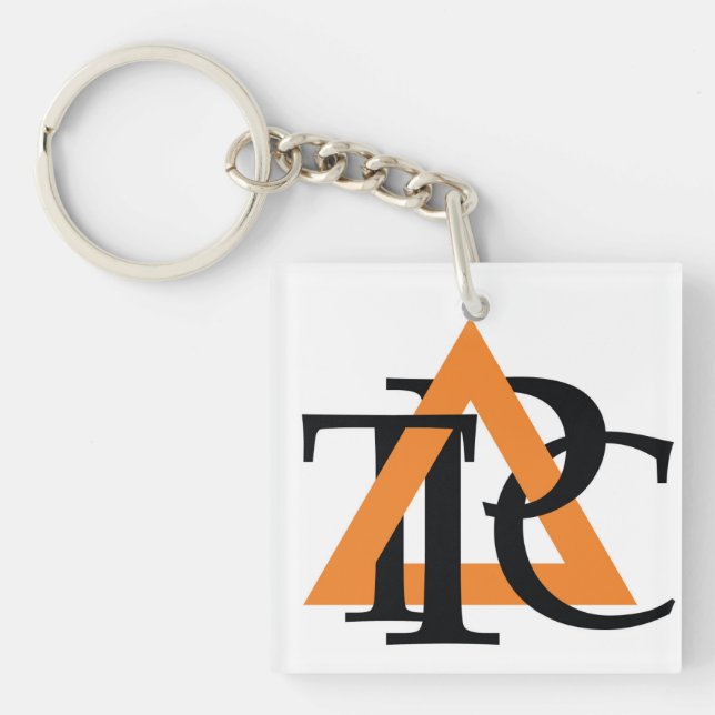 Triangle Keychain (Front)