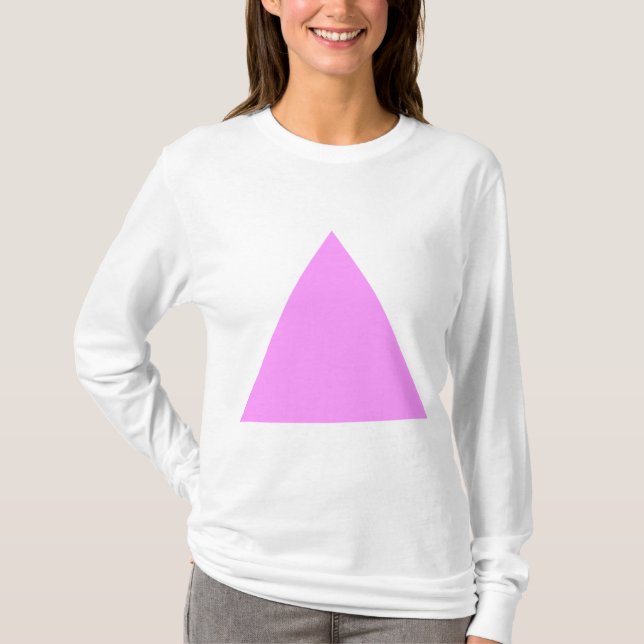 Triangle - Light Violet T-Shirt (Front)