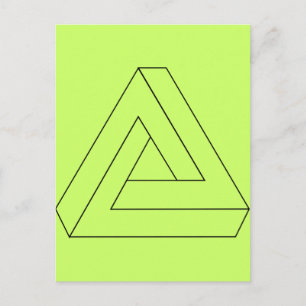 Triangle-Line-Art_Vector_Clipart Postcard
