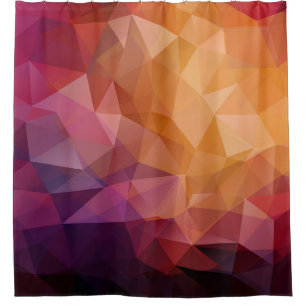 triangle mosaic background with transparencies in 