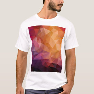 Triangle Mosaic: Dark Vintage T-Shirt