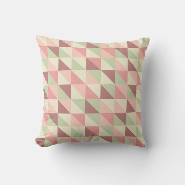 Triangle Mosaic Pillow (Front)